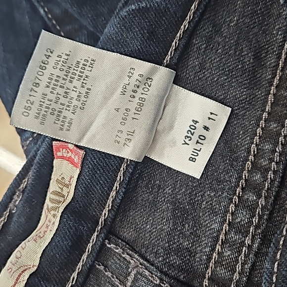 Levi's 504 Slouch Flare Size 11 - Picture 8 of 8